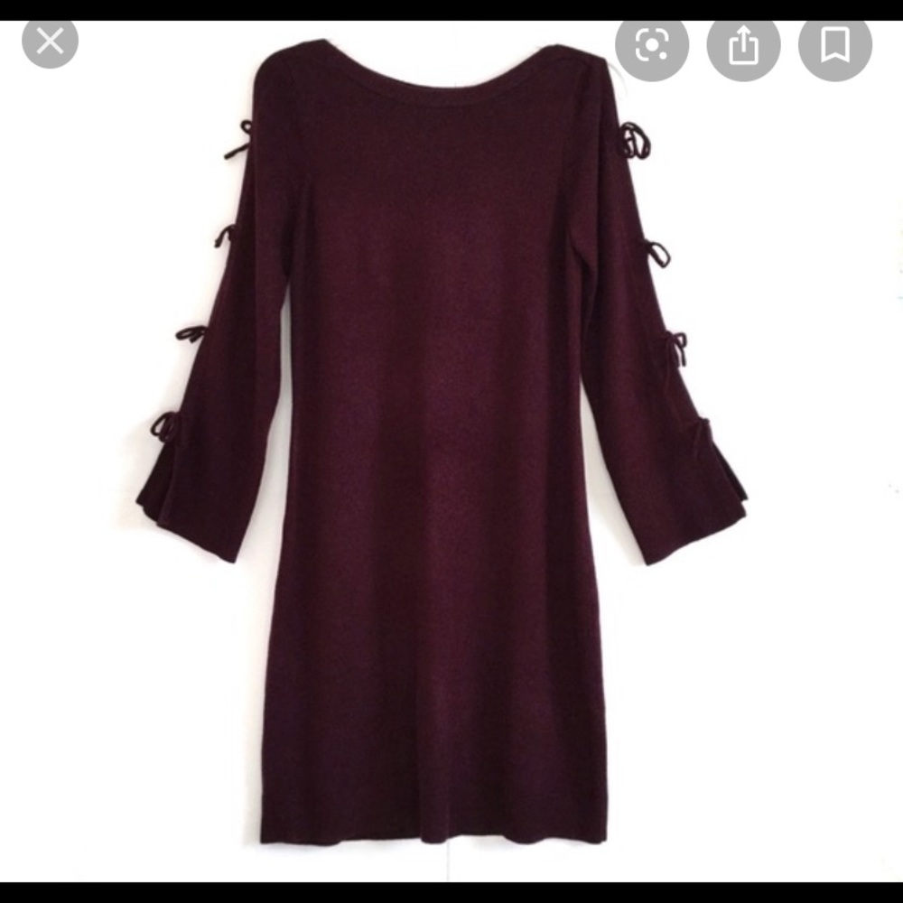 Vince Camuto Knit Split Sleeve Dress